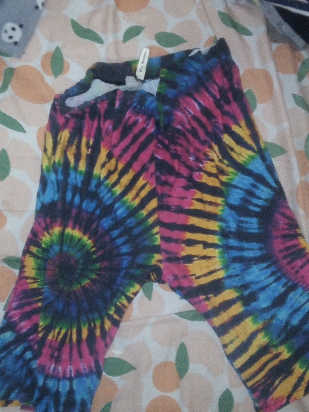 Source Unknown Tie-Dye Multicolor Women Bike Shorts